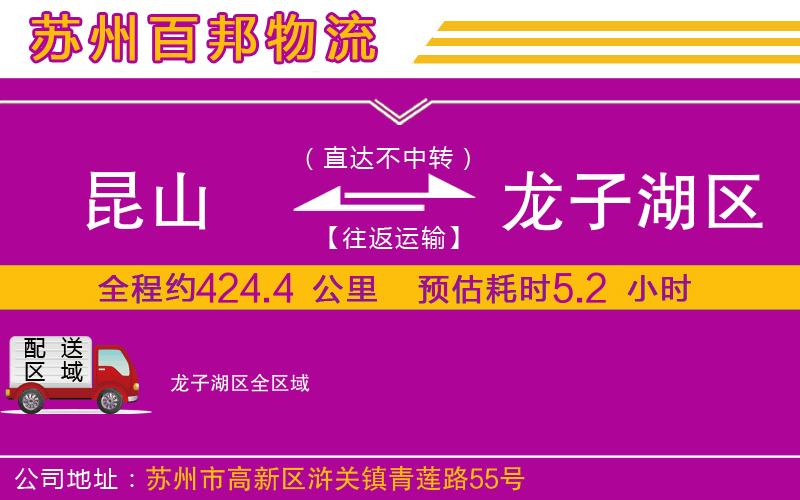昆山到龍子湖區(qū)物流公司