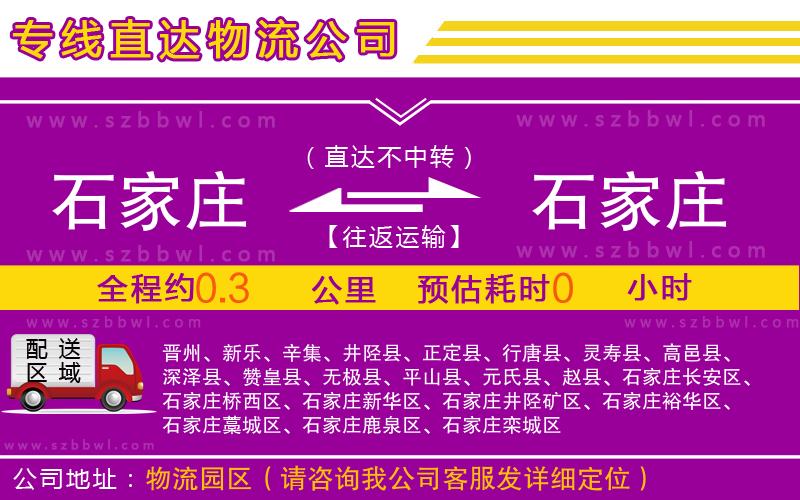 石家莊到石家莊物流專線