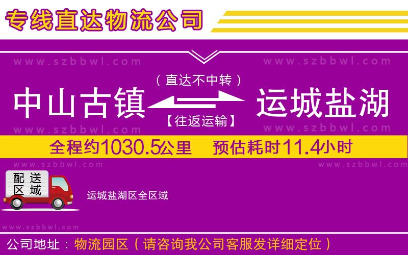 中山古鎮(zhèn)到運城鹽湖區(qū)物流專線