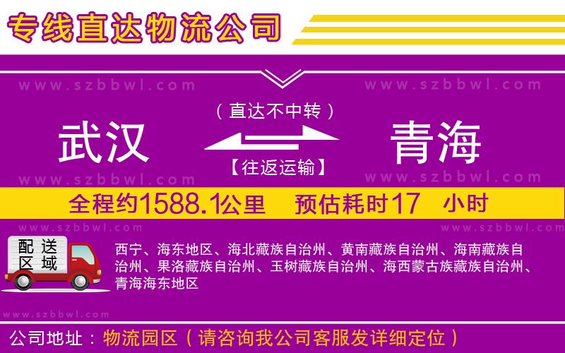 武漢到青海物流公司