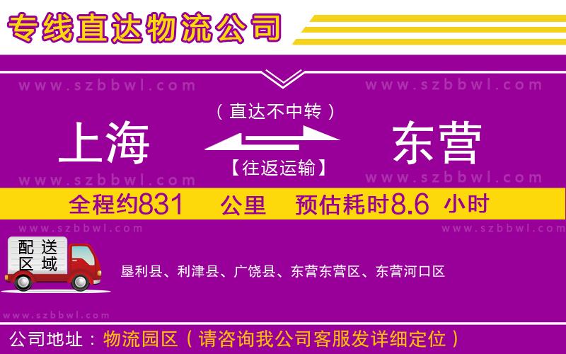 上海到東營(yíng)物流公司