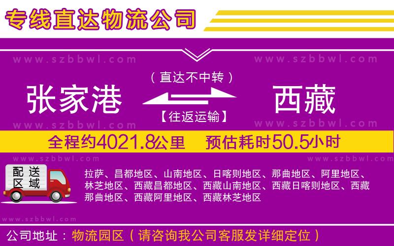 張家港到西藏貨運(yùn)專線