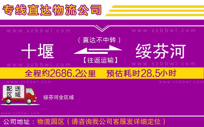 十堰到綏芬河物流公司