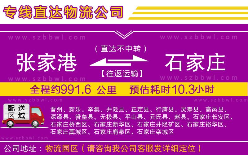 張家港到石家莊貨運(yùn)專線