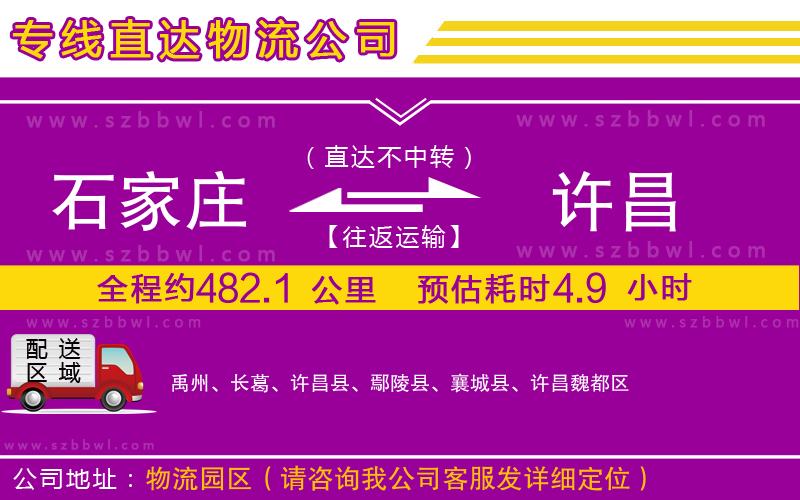 石家莊到許昌貨運(yùn)專線