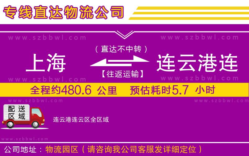 上海到連云港連云區(qū)貨運(yùn)專線