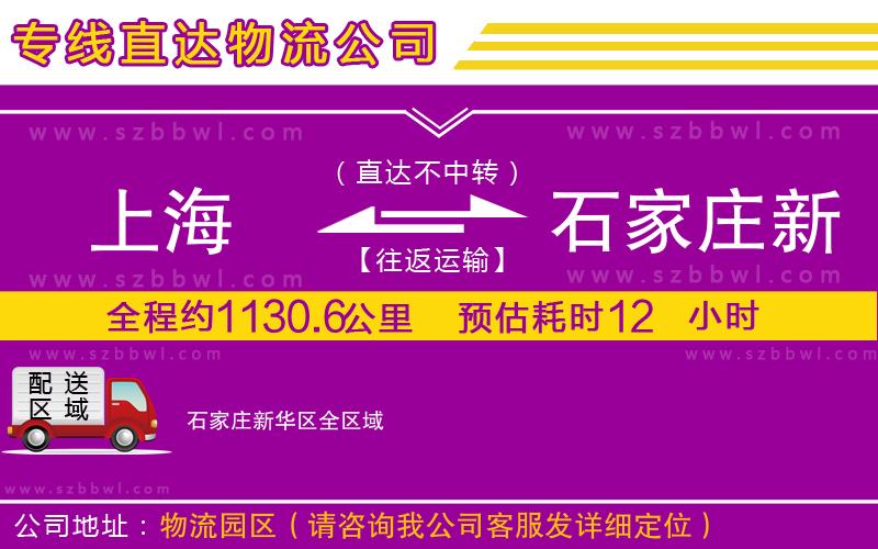 上海到石家莊新華區(qū)貨運(yùn)專線