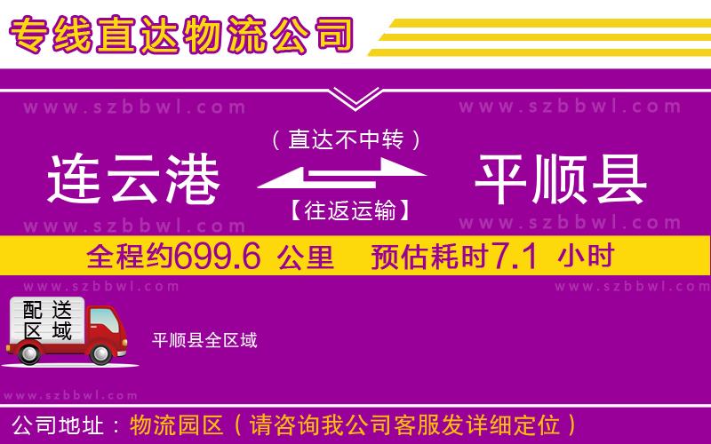 連云港到平順縣貨運(yùn)專線