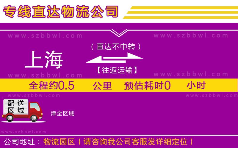 上海到津貨運(yùn)專線