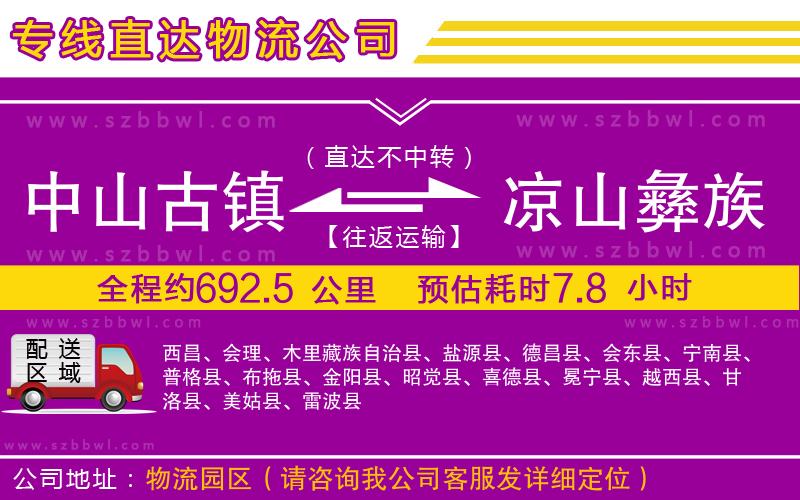 中山古鎮(zhèn)到?jīng)錾揭妥遄灾沃菸锪鲗＞€