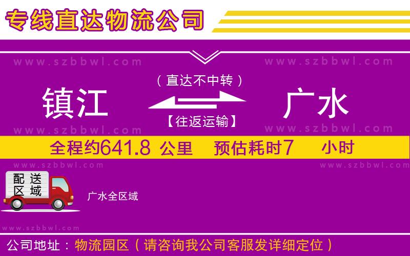 鎮(zhèn)江到廣水貨運專線