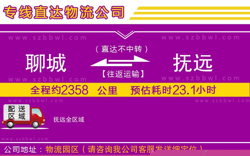 聊城到撫遠(yuǎn)貨運(yùn)專線