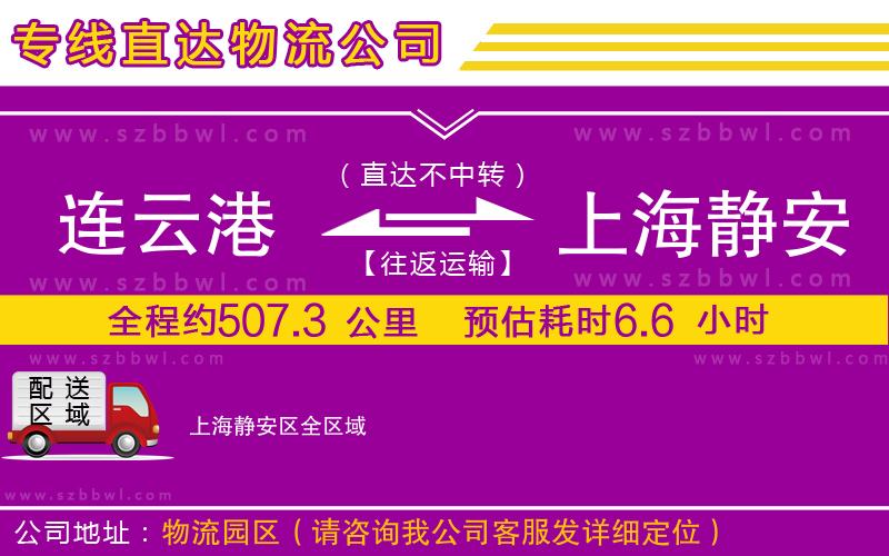 連云港到上海靜安區(qū)貨運(yùn)專線